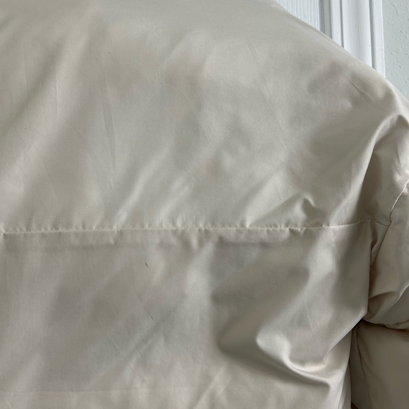 Columbia Cream Cropped Puffer Jacket - Picture 8 of 10
